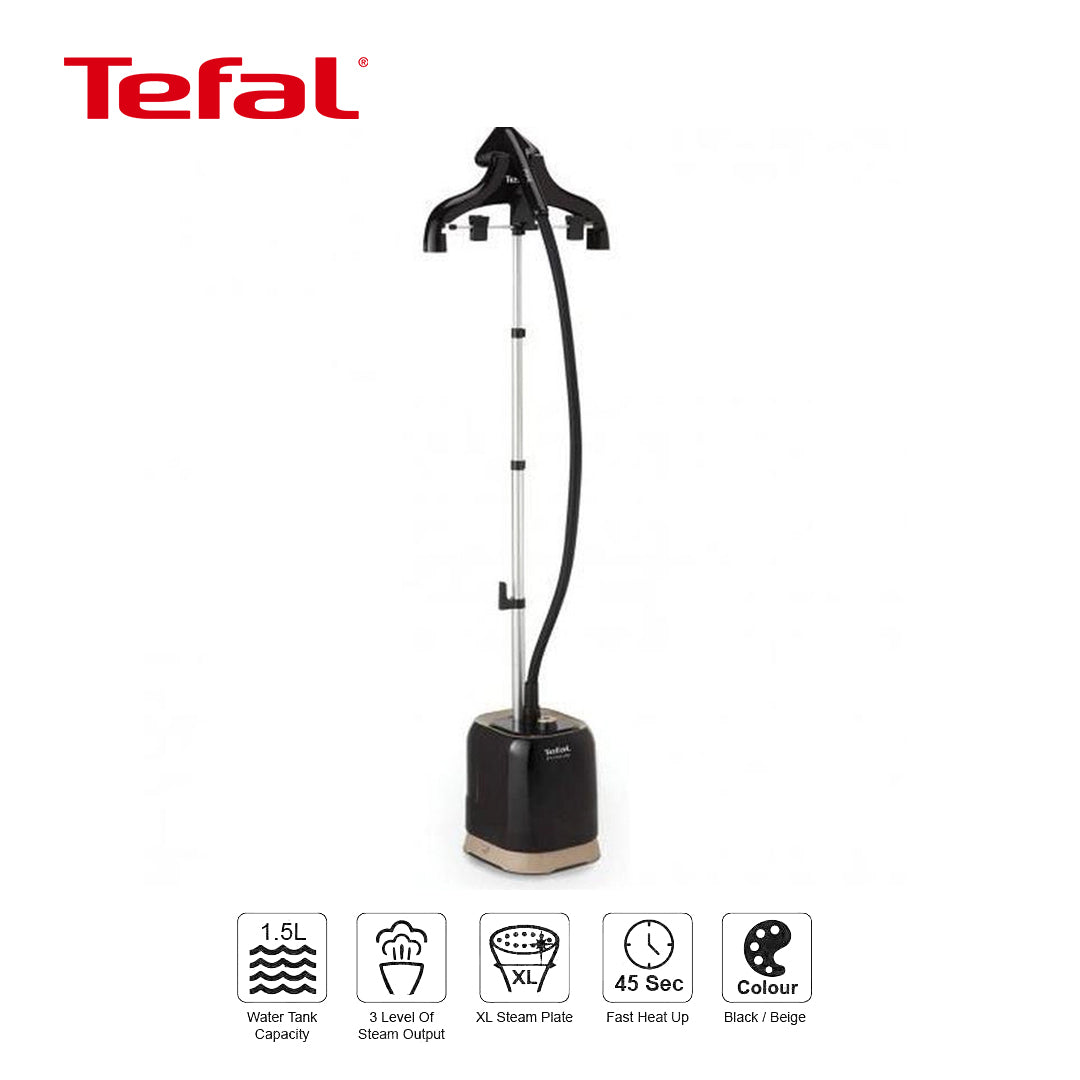 TEFAL GARMENT STEAMER PRO STYLE 1700W BLACK IT3420M0