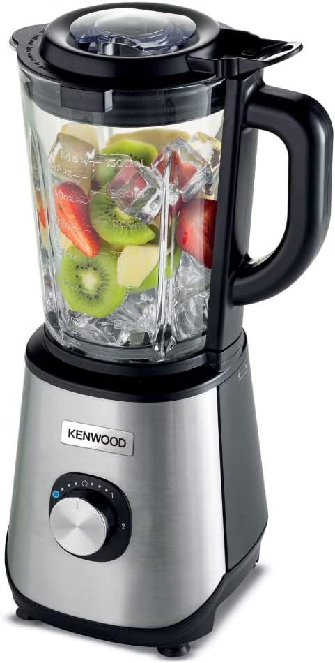 KENWOOD BLENDER 2L 1000W STEEL & BLACK BLM45