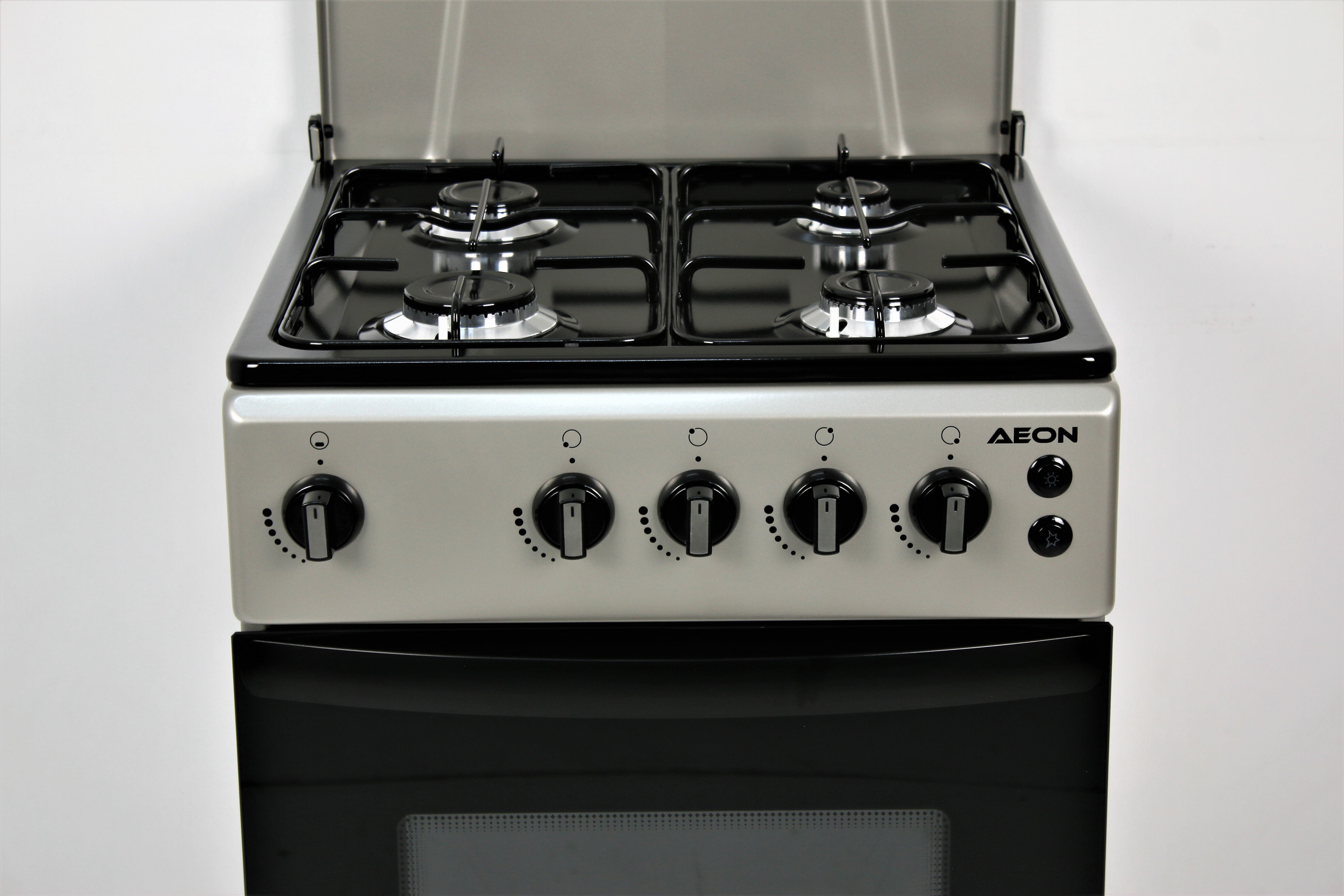 AEON GC 50X50 4G INOX HOB SILVER S5401MEIXPDBS